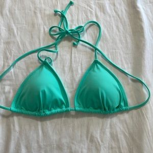 Womens Victoria’s Secret Triangle Bikini Padded Top Medium